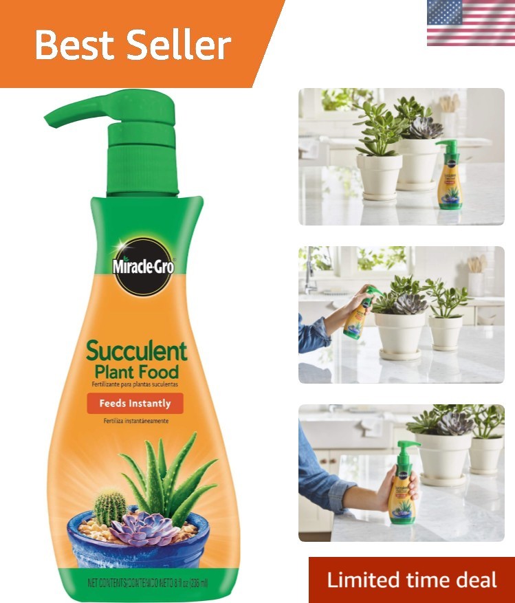 Scotts Succulent Plant Food, 8 oz., For Succulents including Cacti, Jade, And…