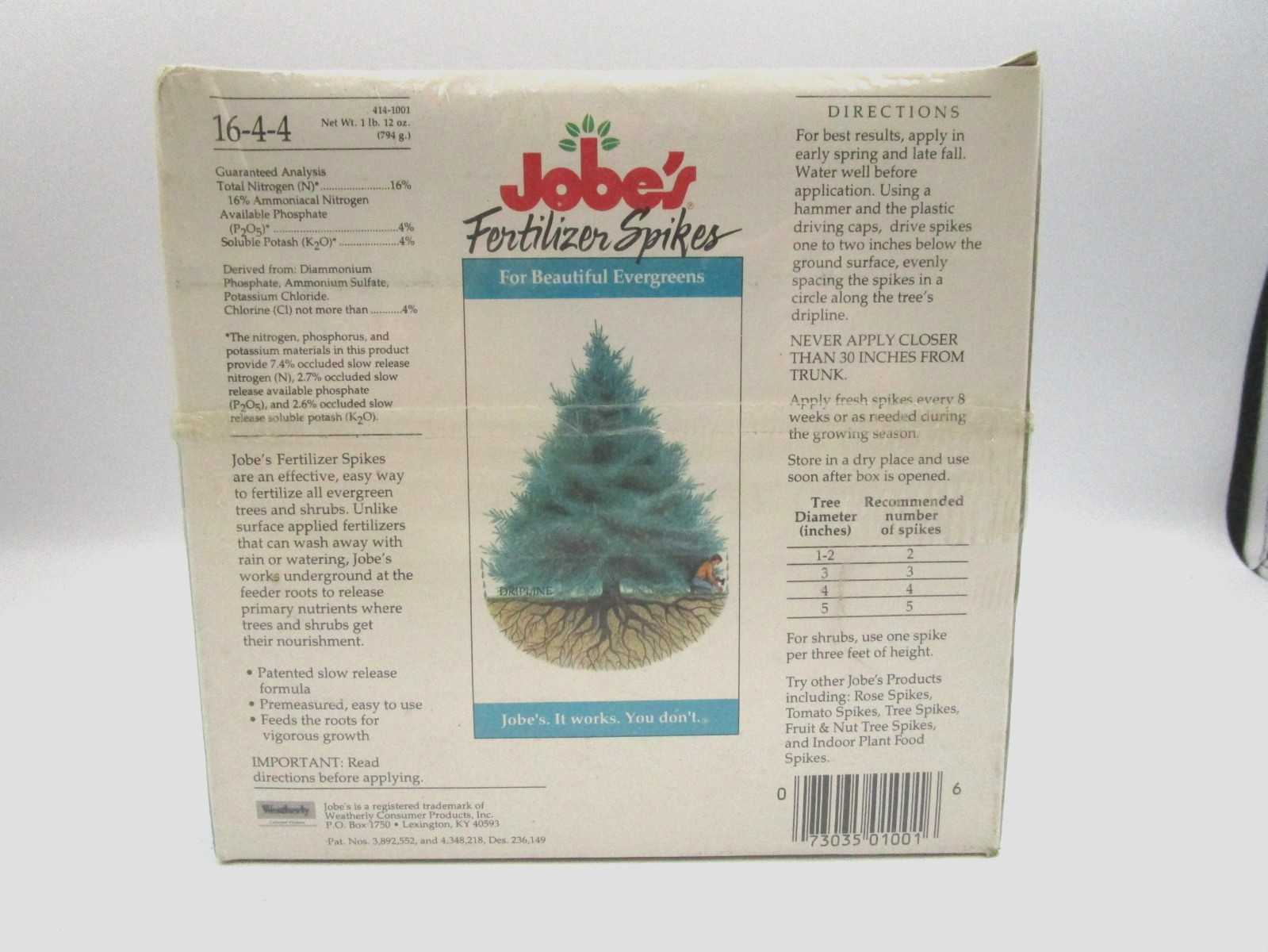 NEW JOBE’S FERTILIZER SPIKES (6pc.)