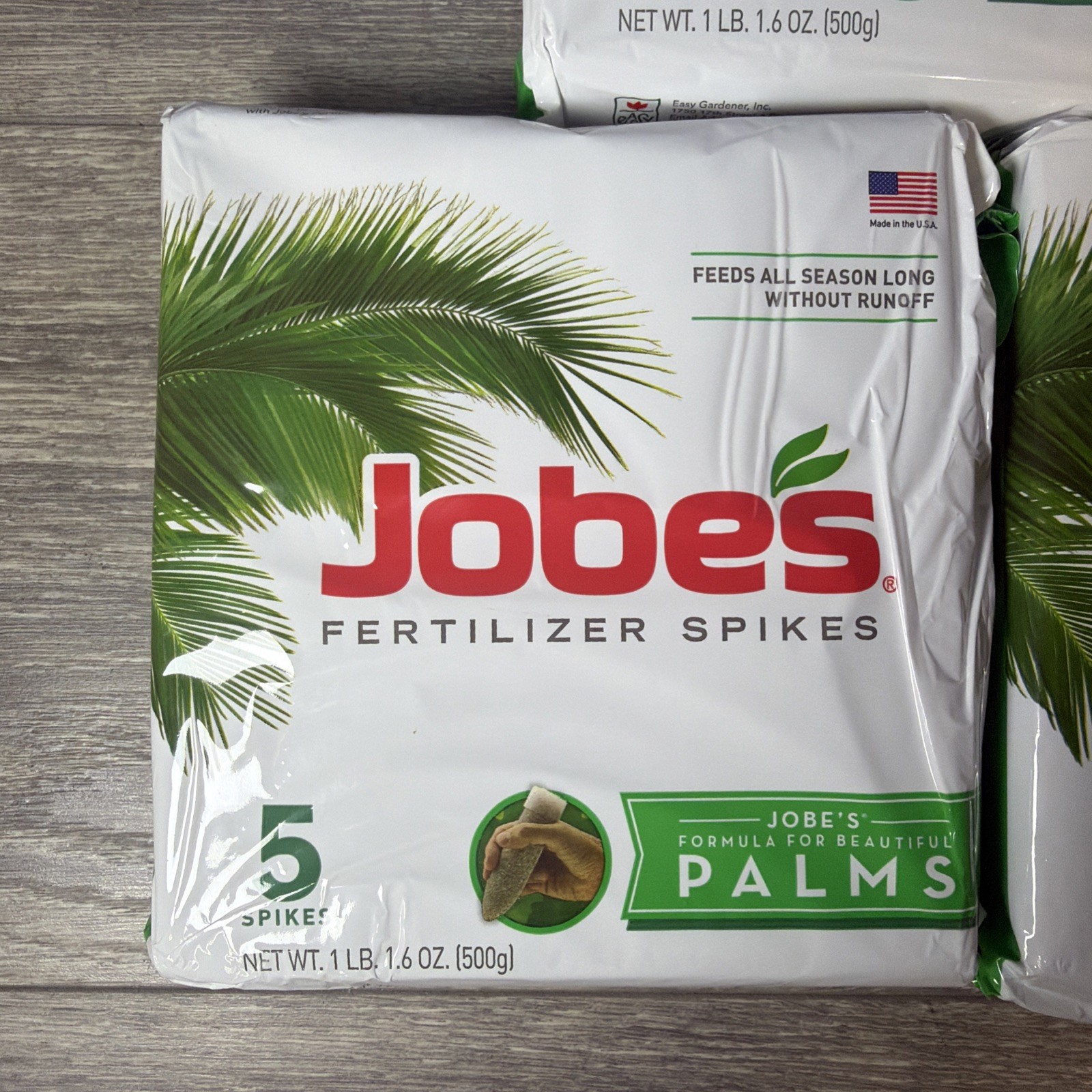 Jobe’s Palm Fertilizer Spikes, Fertilizer for Palm Trees – 3 Packs Of 5 Spikes