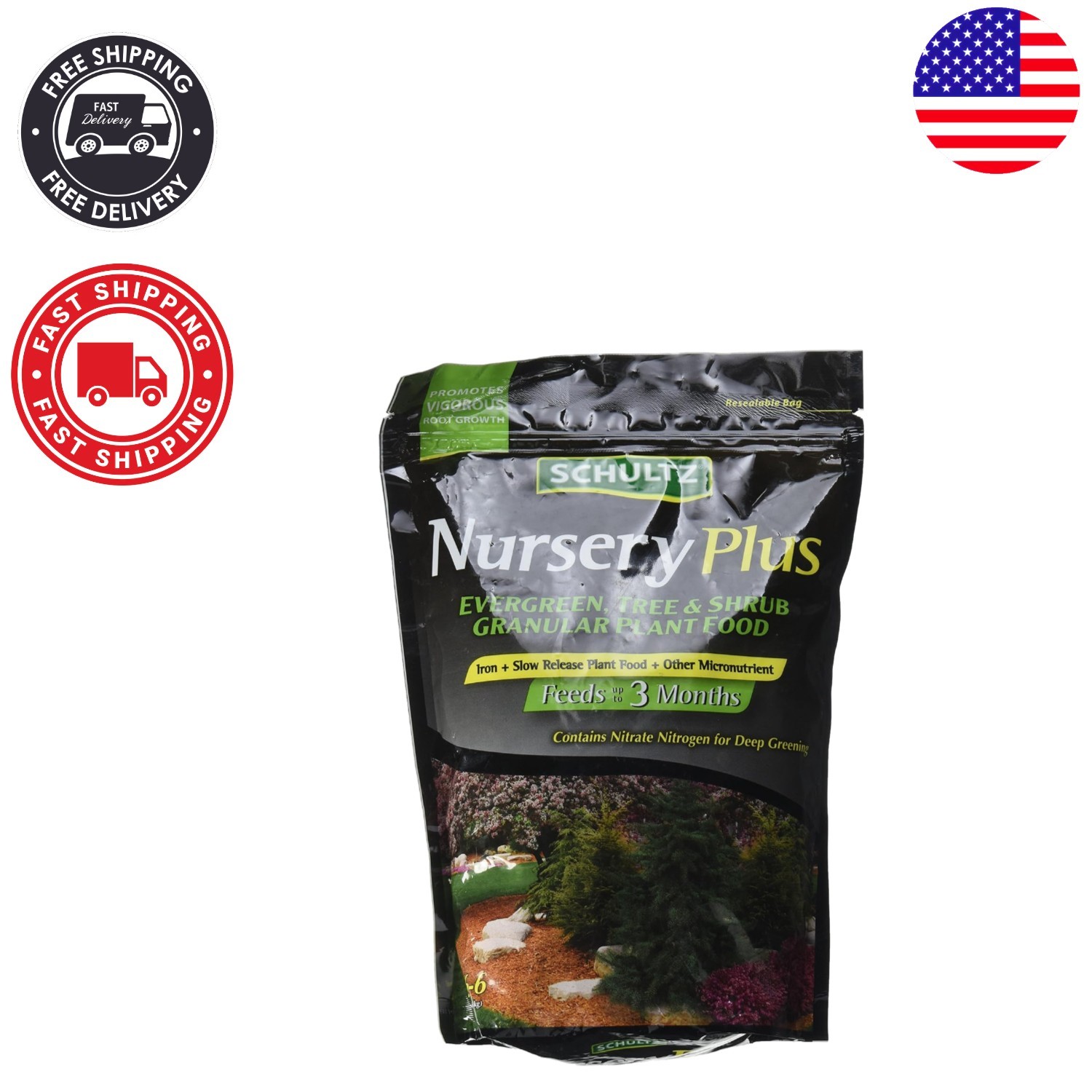 12-6-6 Slow-Release Plant Food, 3.5 lbs – Optimal Nutrient Support for Plants