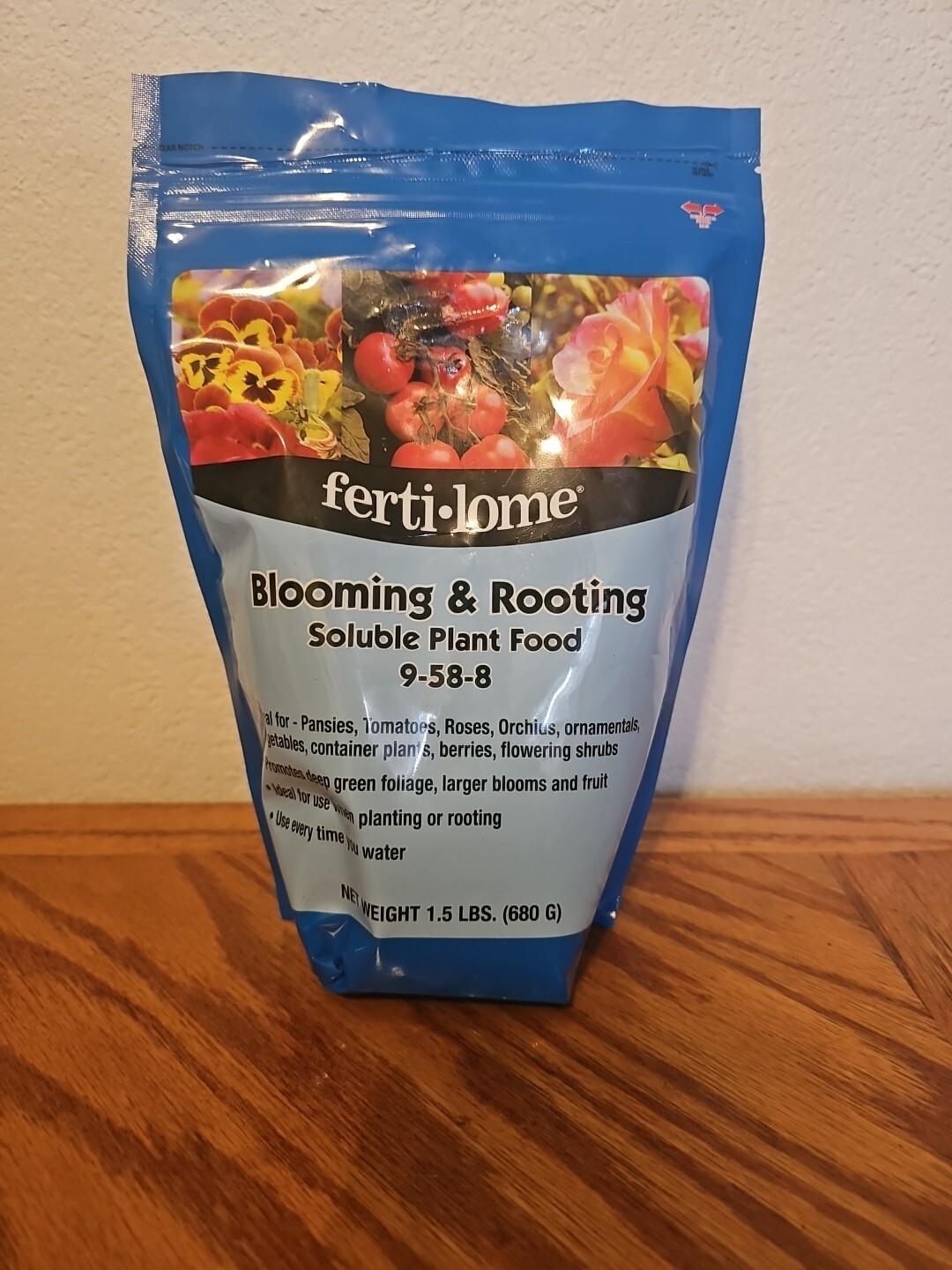 Ferti-lome 1.5 Lb. 9-58-8 Blooming & Rooting Soluble Dry Plant Food 11771