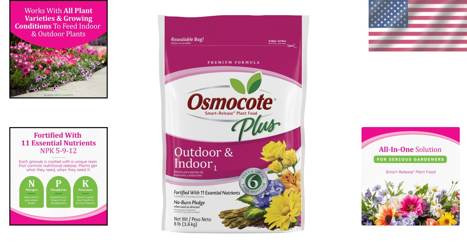 Versatile Plant Fertilizer – Houseplants to Trees, 8 lb.