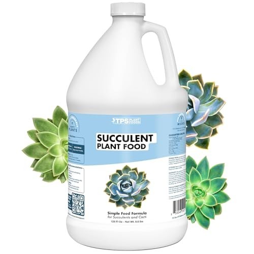 Liquid Fertilizer for Succulents – Boost Growth, Color & Root Strength, 1 Gallon