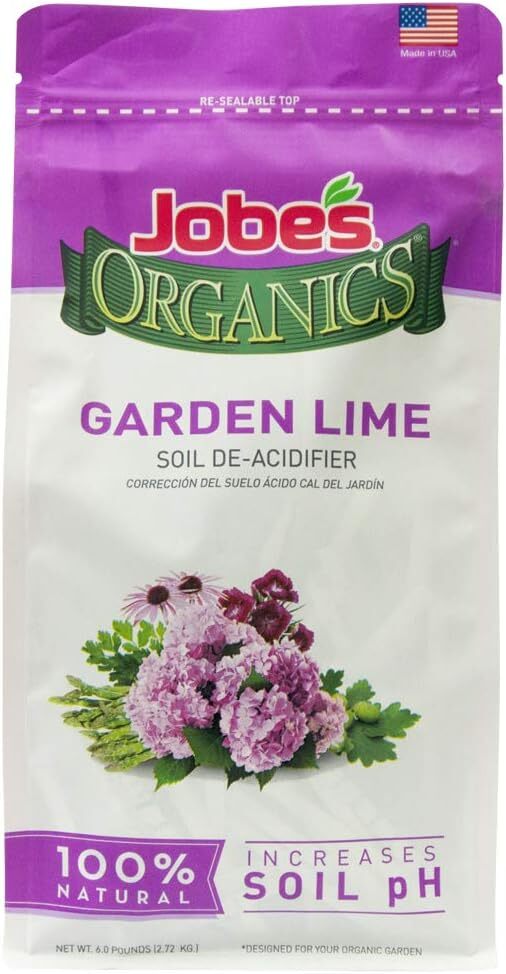 Jobe’s Organics Garden Lime Soil Amendment, 6 lb