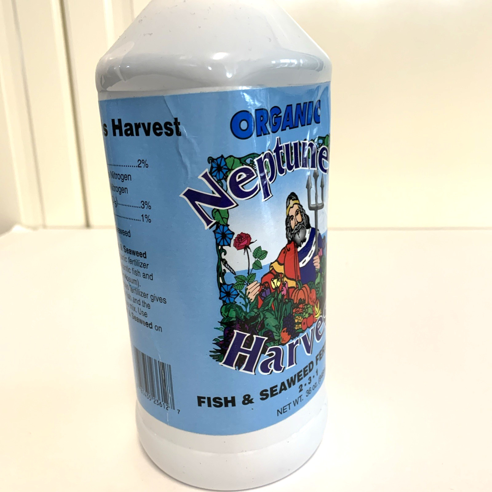 Neptune’s Harvest Organic Fish & Seaweed Fertilizer 2-3-1 (36 oz)