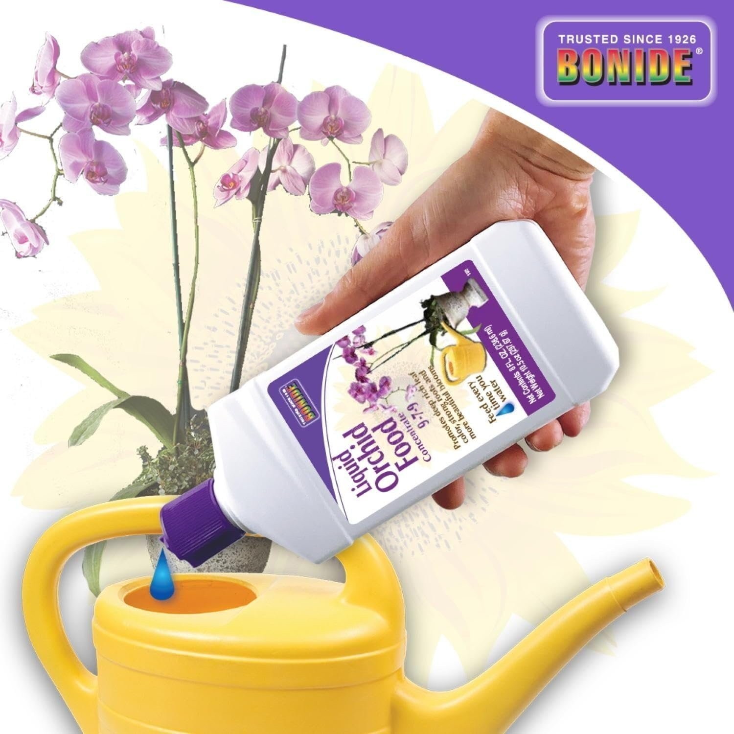 Bonide Liquid Orchid Food 9-7-9, 8 oz Concentrate Liquid Fertilizer for…