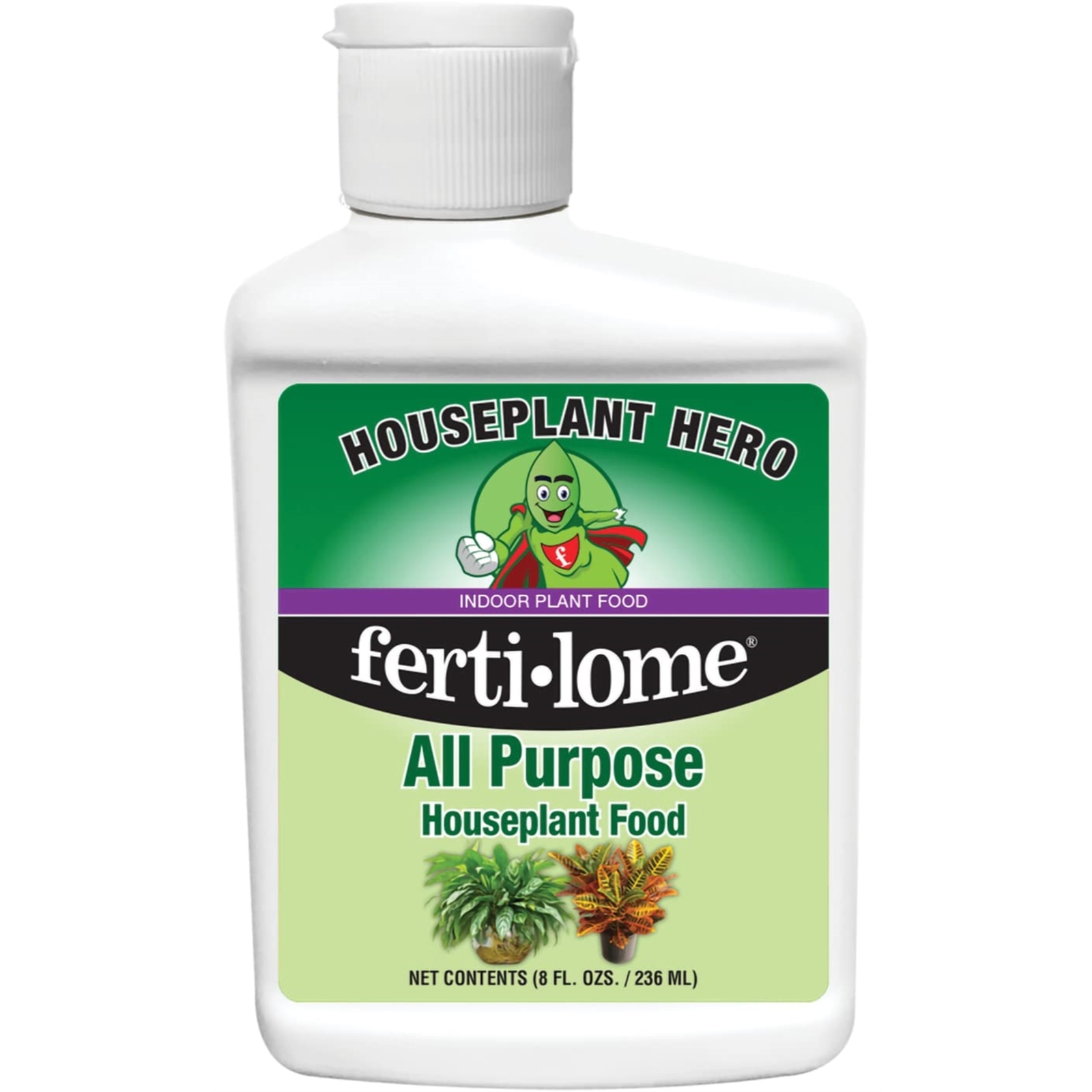 Fertilome Houseplant Hero All Purpose Plant Food House Plant Fertilizer, 8 oz