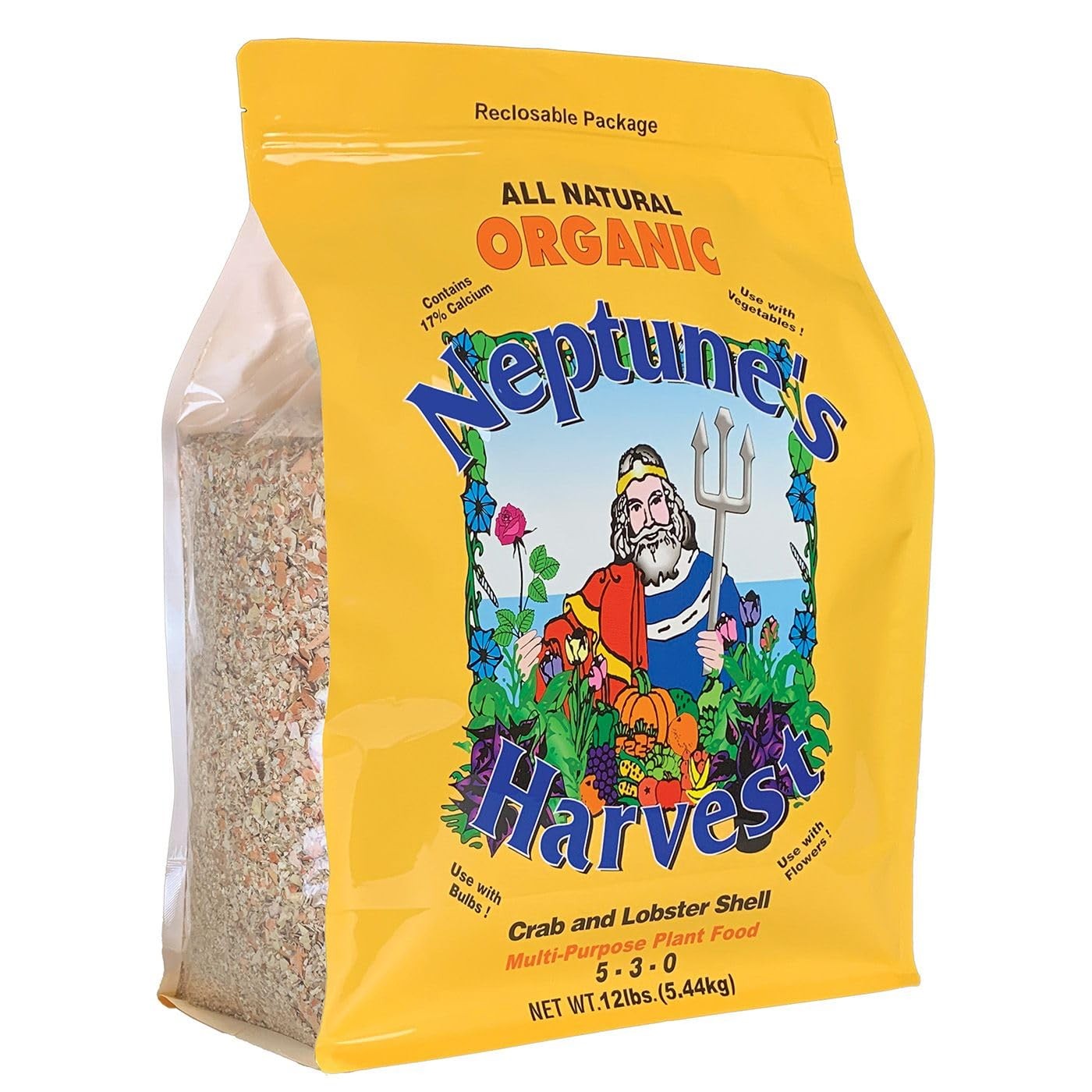 12 Lb Brown Crab Shell Fertilizer For Lawn And Patio Nematode And Fungus Aid