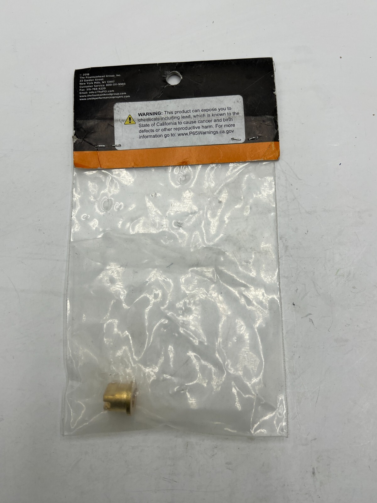 (QTY 2) Smith 182925 Performance Sprayers Brass Flat Fan Tip 1, GPM-110,