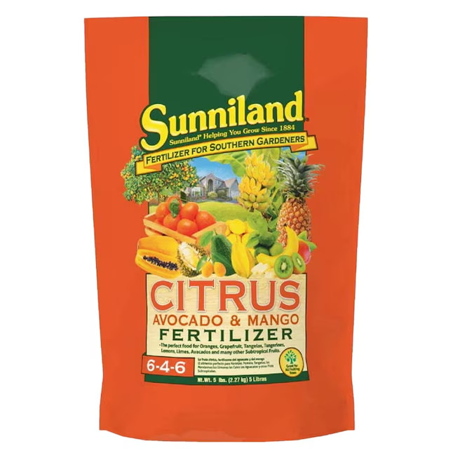 Sunniland 5-lb 6-4-6 Citrus Avocado and Mango Trees Food