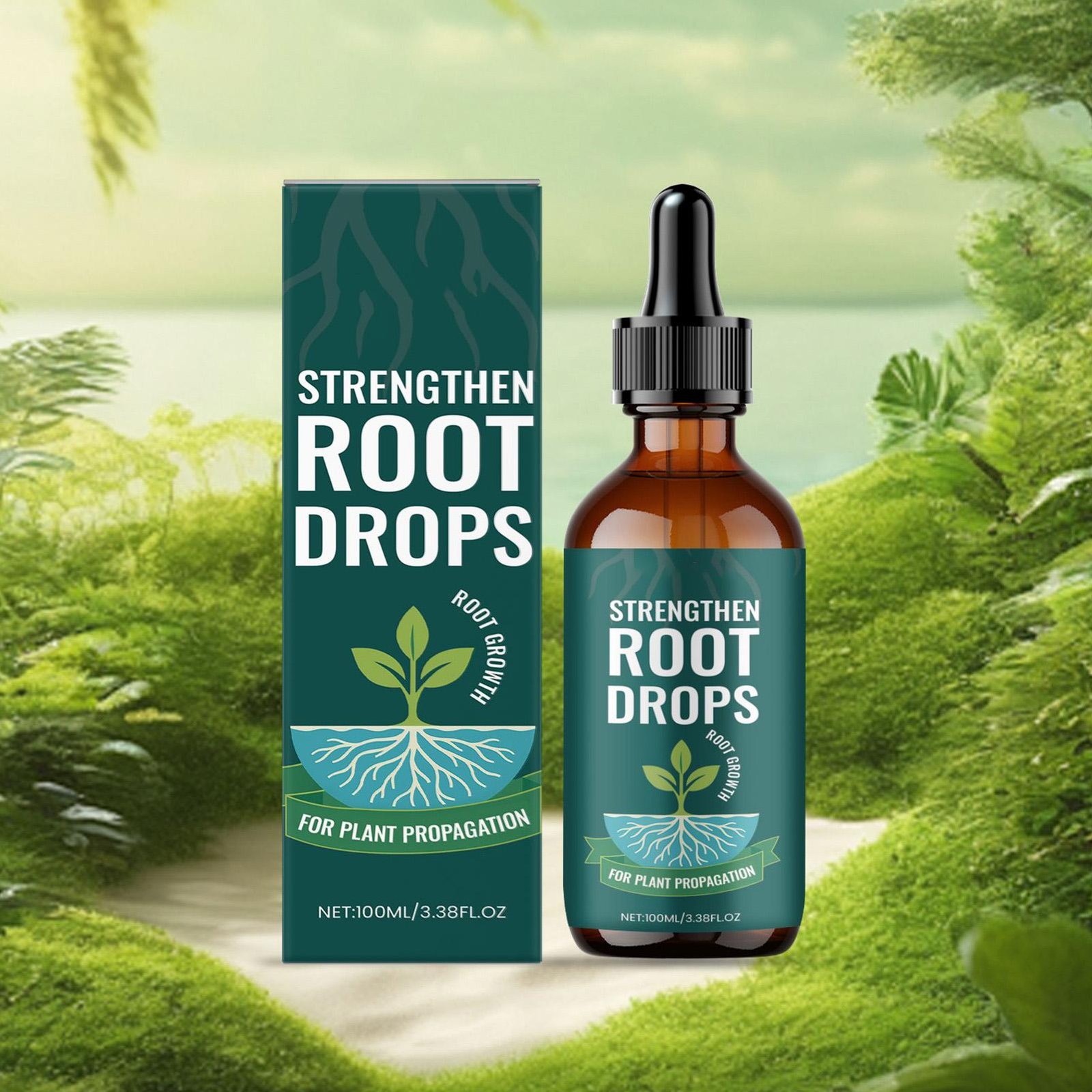 Drops Root for Propagation Rooting Liquid 100ml RootStimulator for Plants