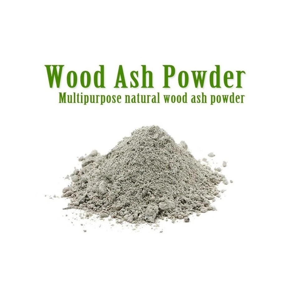 1kg Organic Hardwood Ash Powder Plant Fertilizer Improves Root Health