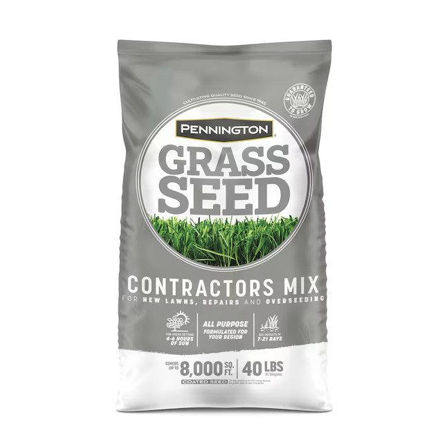 Pennington Contractor’s Mix North 40-lb Mixture/Blend Grass Seed