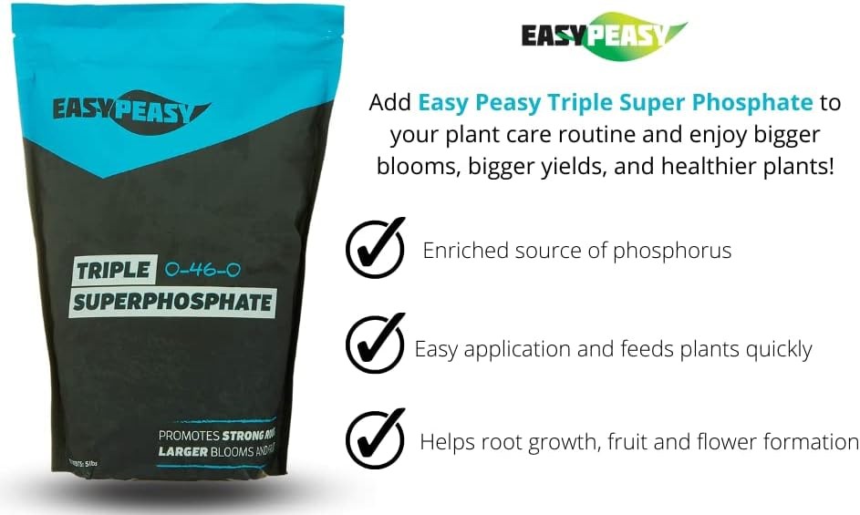 TRIPLE SUPER PHOSPHATE FERTILIZER 0-46-0 | phosphorus fertilizer for gardens,…