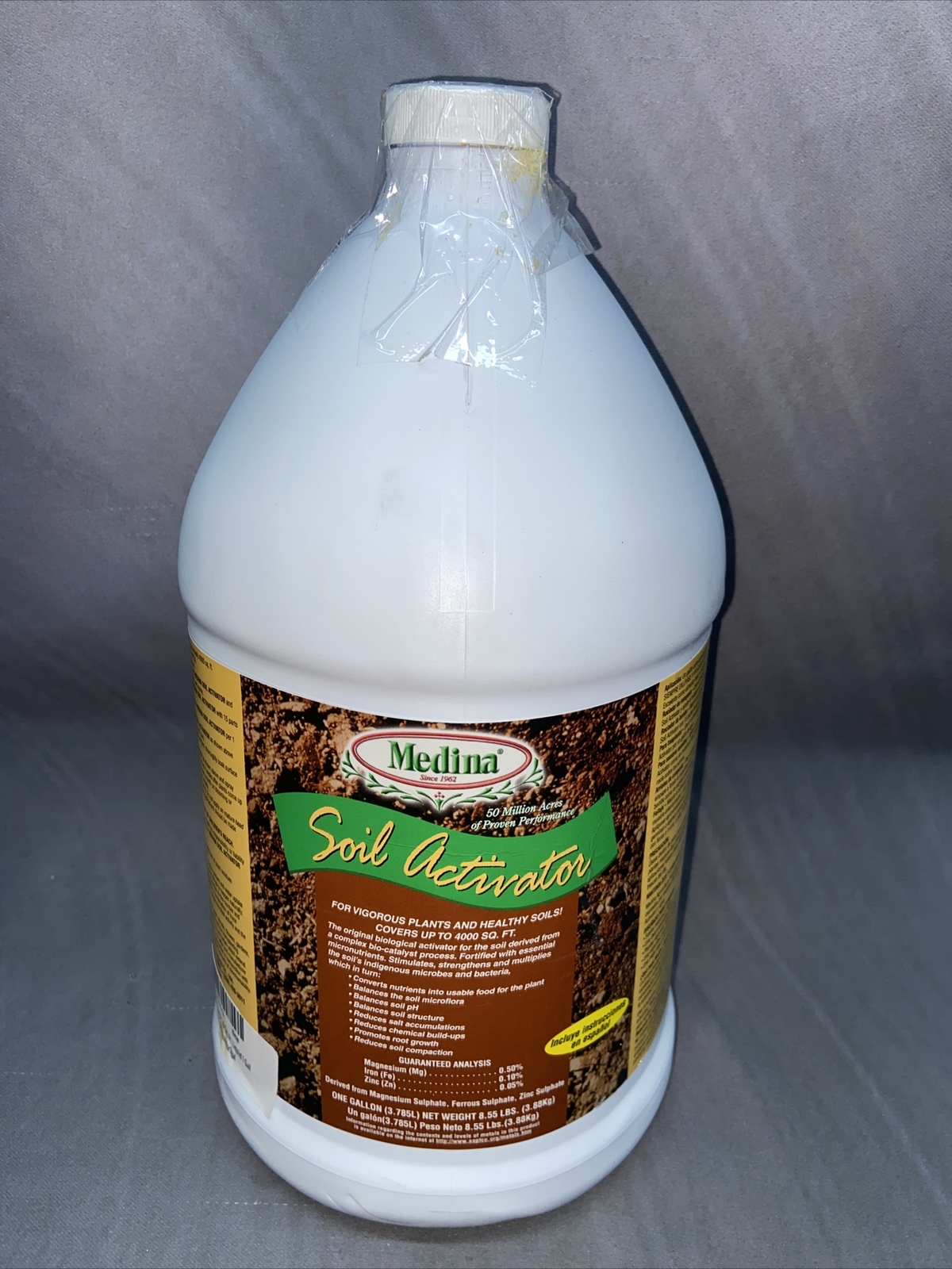 Medina Soil Activator 4000 Sq. Ft. Liquid, 1 Gallon***FAST FREE SHIPPING***