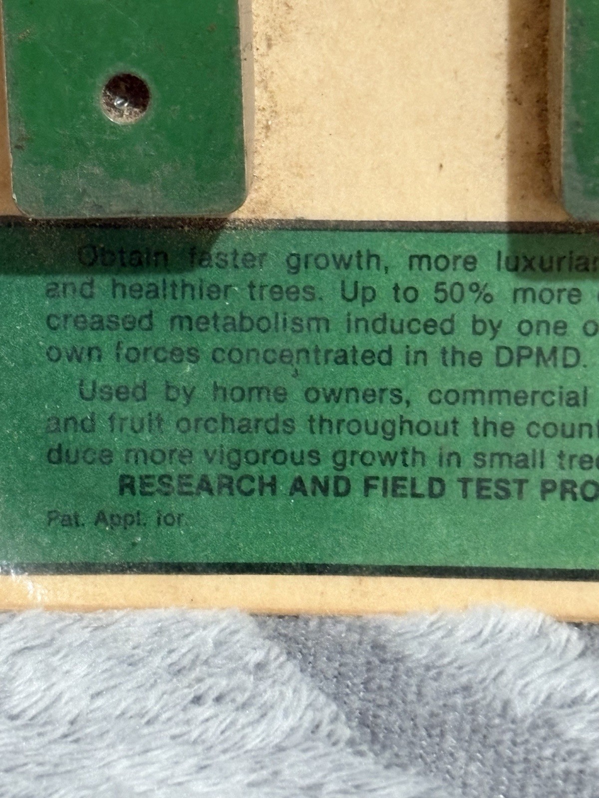DPMD Tree Growth Stimulant vintage
