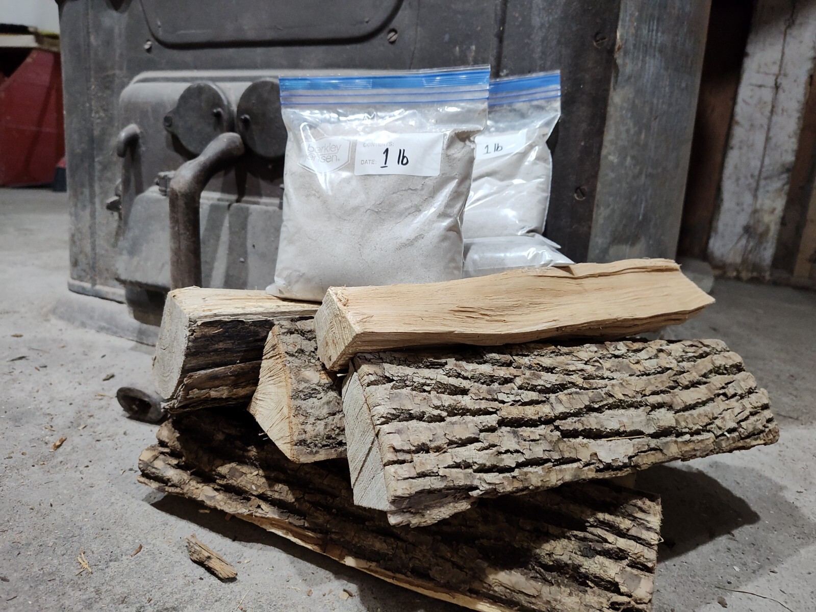 100% Sifted Organic Hardwood Ash Gardening Chickens Soap Making Pottery