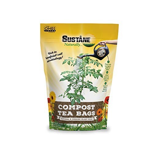Compost Tea Bags 8.88 Ounce Organic Fertilizer For Flowers Vegetables Trees