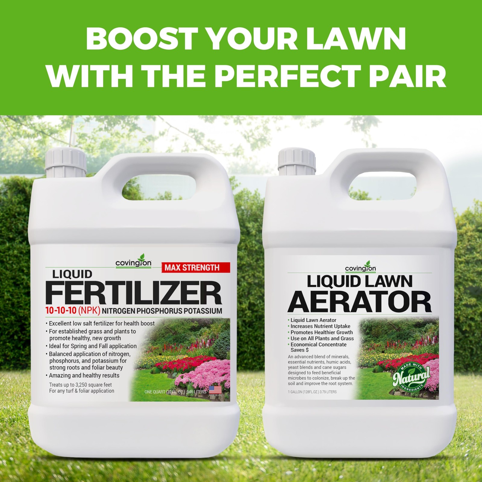 All Purpose 101010 Liquid Fertilizer 32oz Lawn Plant Food Concentrate Grow
