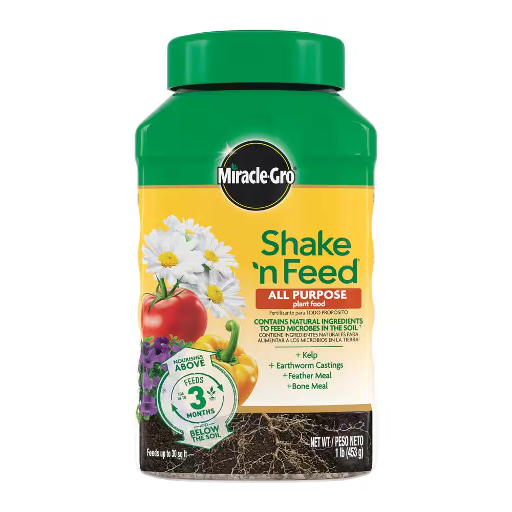 Miracle-Gro Shake N Feed All Purpose Plant Food – 1 lb. Free Shipping