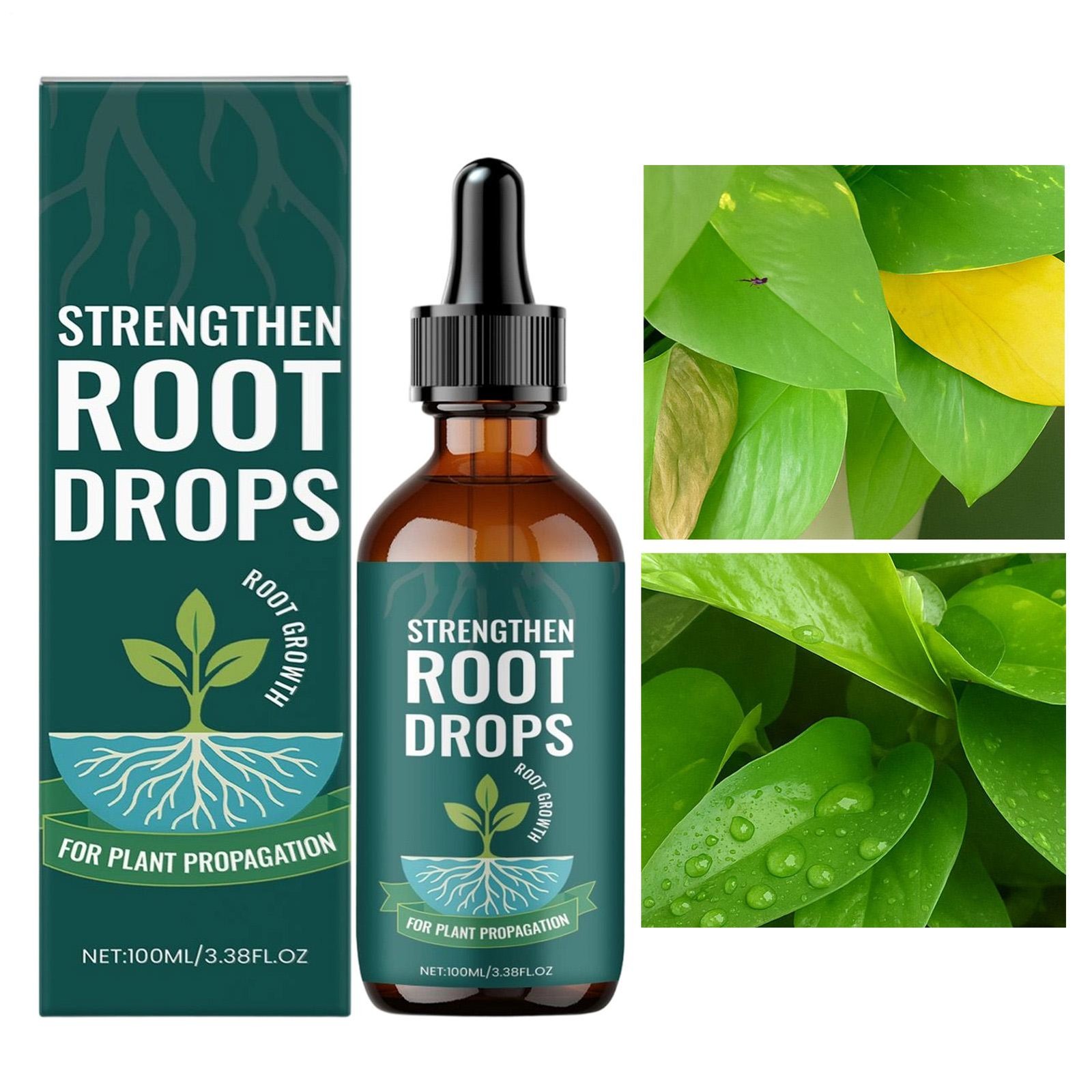 Drops Root for Propagation Rooting Liquid 100ml RootStimulator for Plants