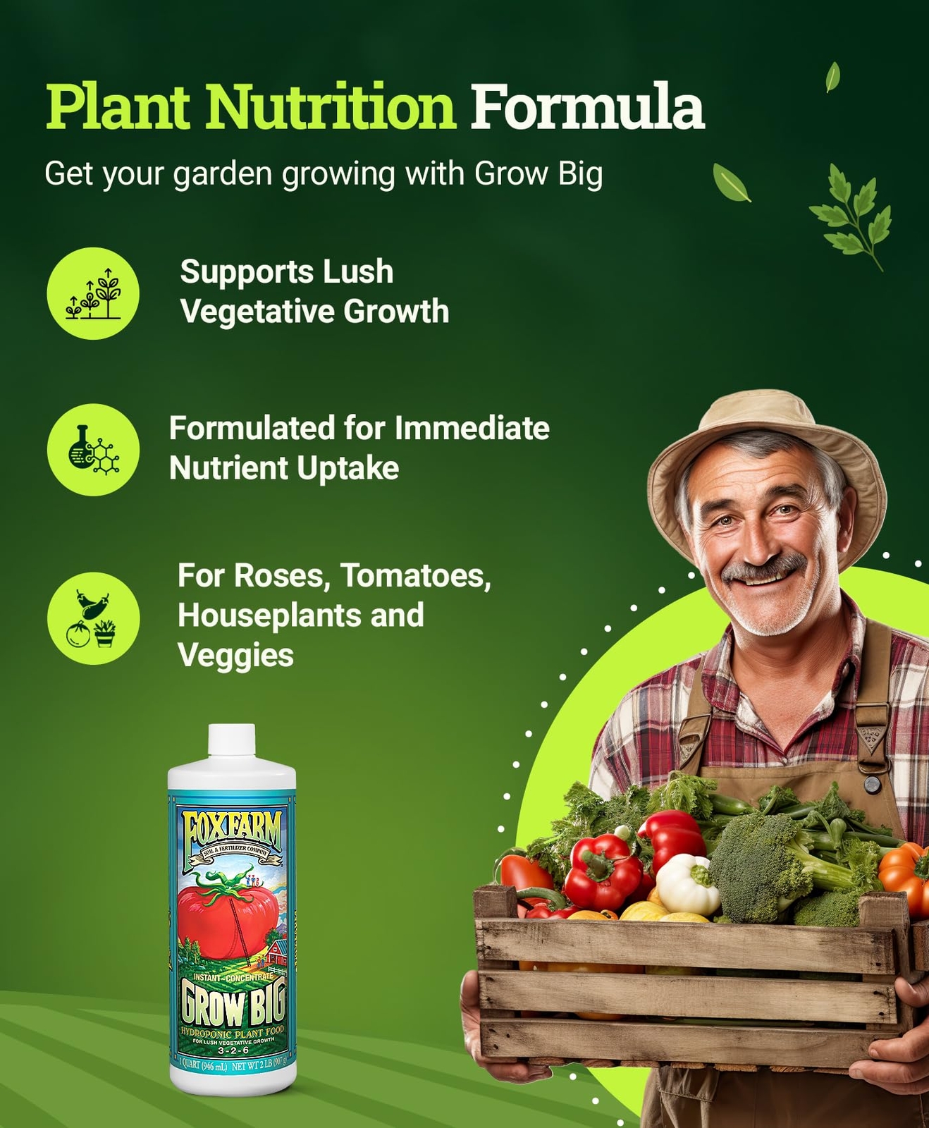 Liquid Nutrient Trio for Hydroponics Promotes Growth and Flowering 3 Bottle Set