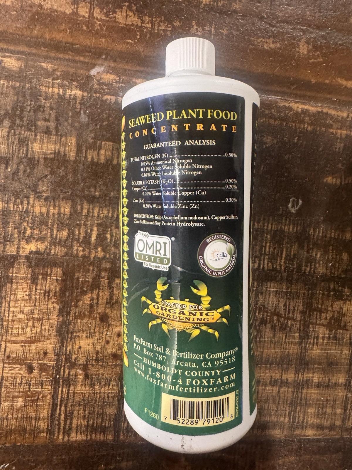 2x-FoxFarm Bushdoctor Kelp Me Kelp You Fertilizer 1 Quart Per Bottle (2 Total)