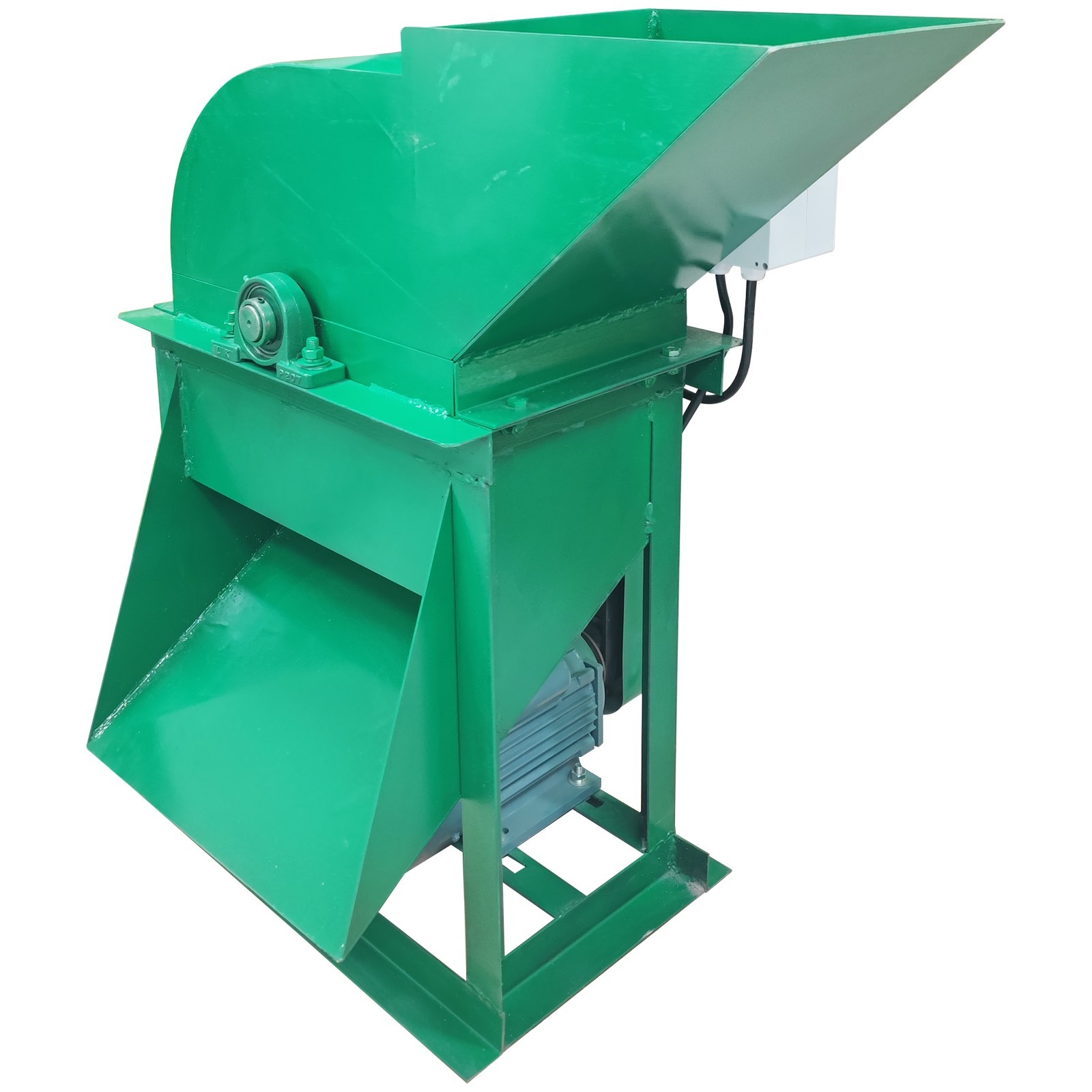 Organic Fertilizer Crusher Soil Shatter Machine with 3mm Screen 220V 4HP 2-3T/h