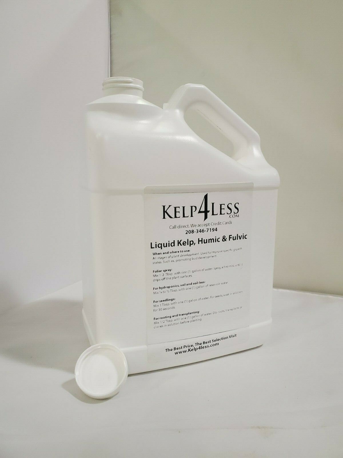 Organic Gallon Kelp Seaweed Humic Fulvic all in 1 Liquid Ferilizer Concentrate