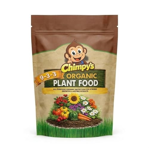 Organic 9-3-3 Plant Food Fertilizer, 4 lb – Higher Nitrogen for Faster Growth