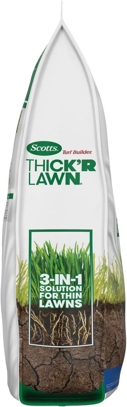 Scotts Turf Builder Thick’R Lawn Sun and Shade, 3-in-1 Solution for Thin Lawns