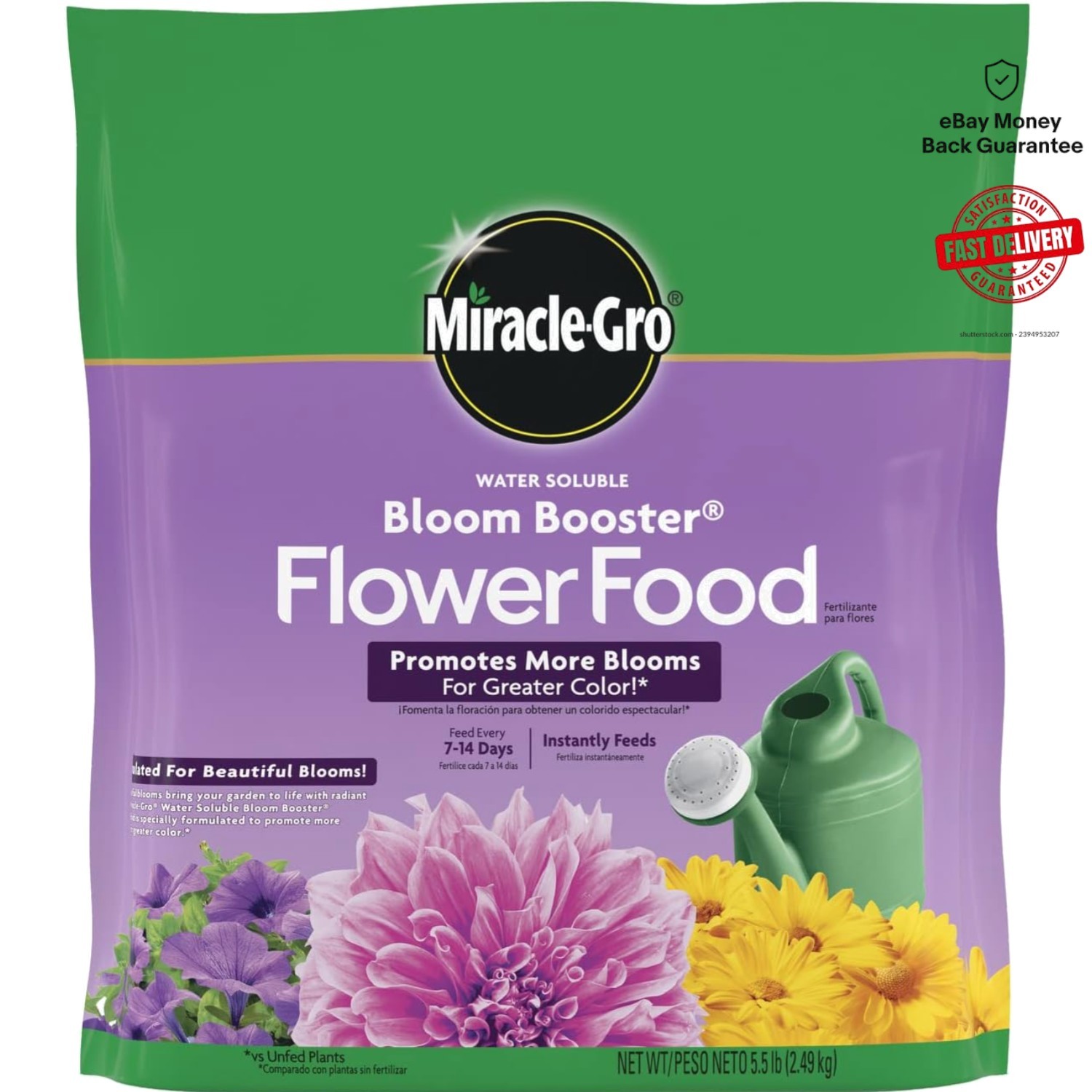 Water Soluble Bloom Booster Flower Food, 5.5 lb – Perfect for Vibrant Blooms