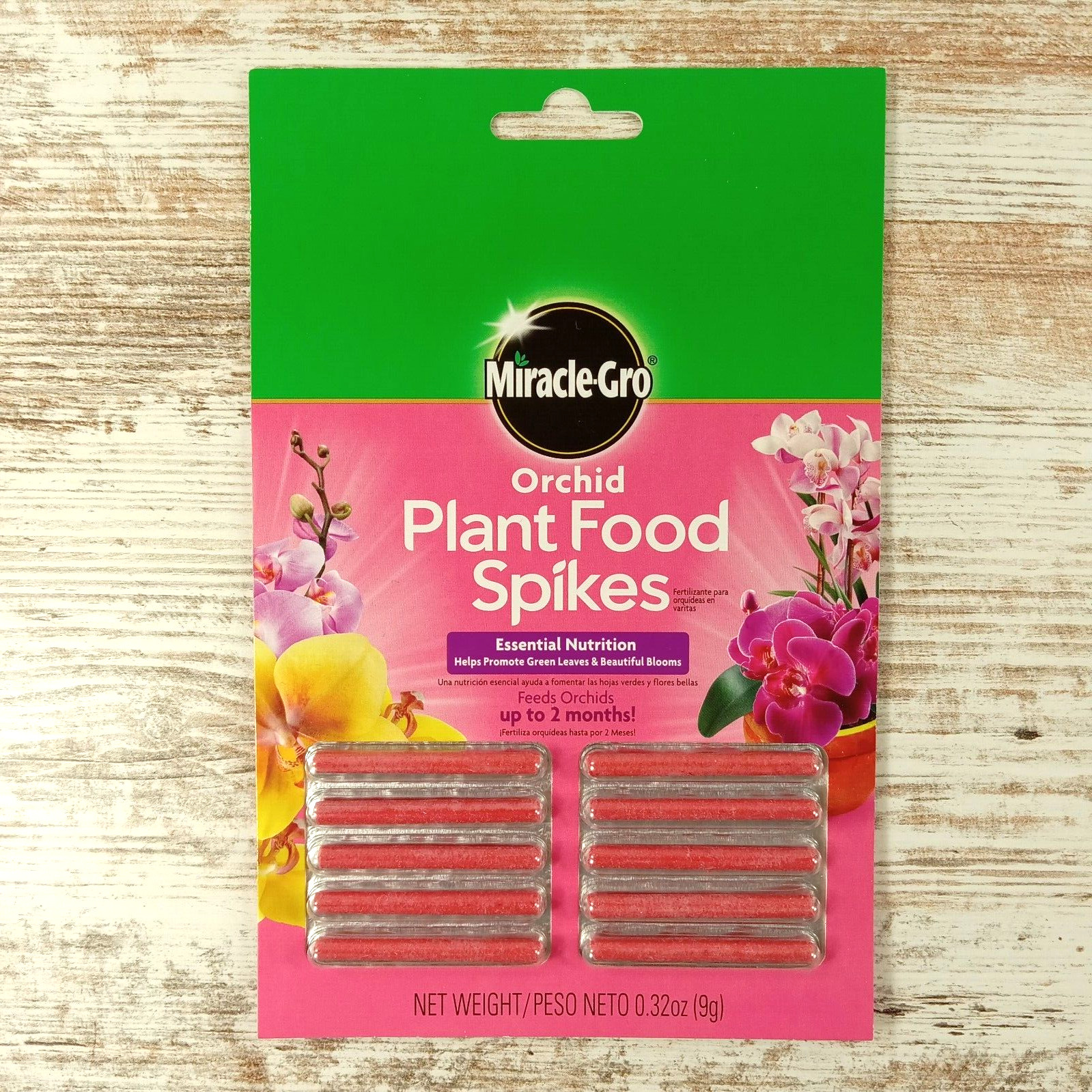Miracle Gro 1003661 10 Count 10-10-10 Orchid Plant Food Fertilizer Spikes 5 Pack