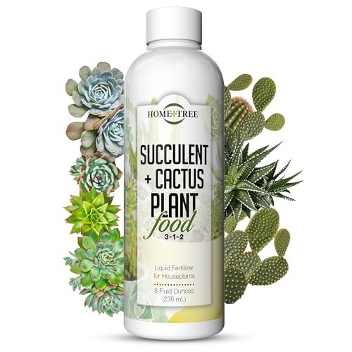 Succulent and Cactus Fertilizer Liquid Plant Food 32 oz 3-1-2 Formula Indoor