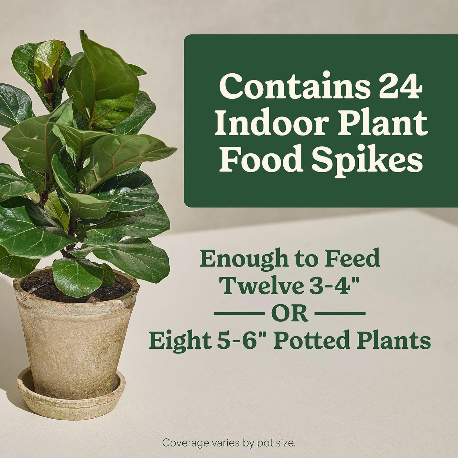 Indoor Plant Food Spikes for All Plants, Fertilizer Spikes for Houseplants