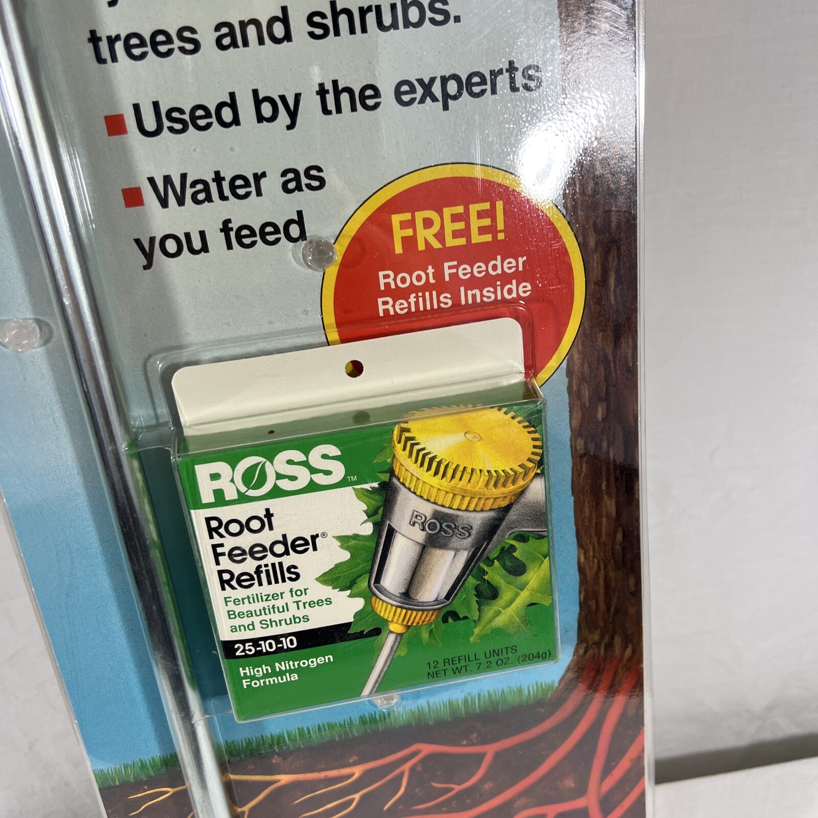 (NEW) Vintage Ross Root Feeder Heavy Duty Model 1200A W/Bonus Cartridges SEALED