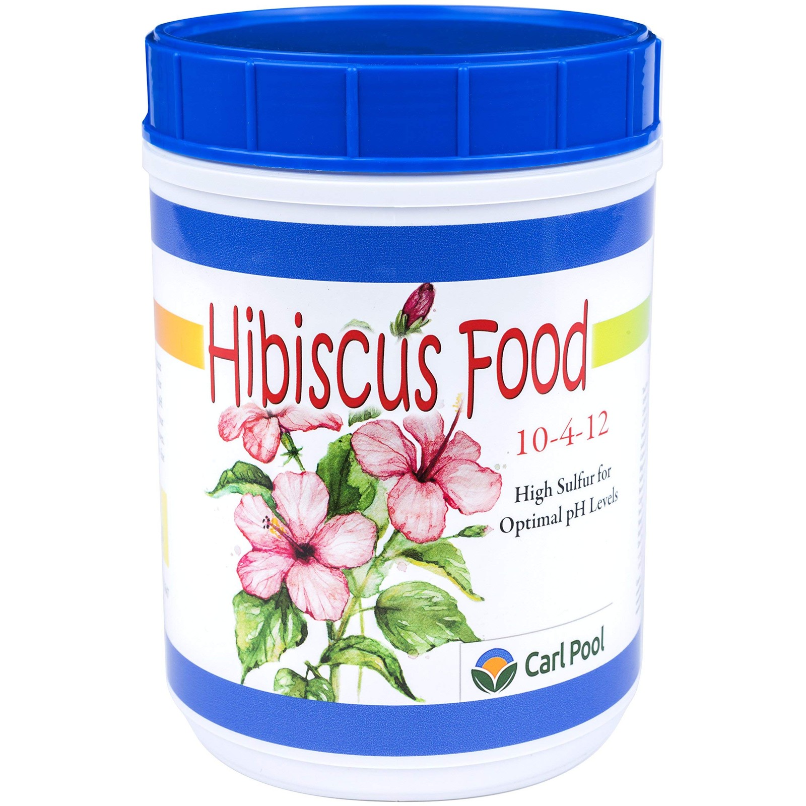 Hibiscus Plant Food — Granular 10-4-12 4 Lbs Carl Pool Fertilizers 18 cm
