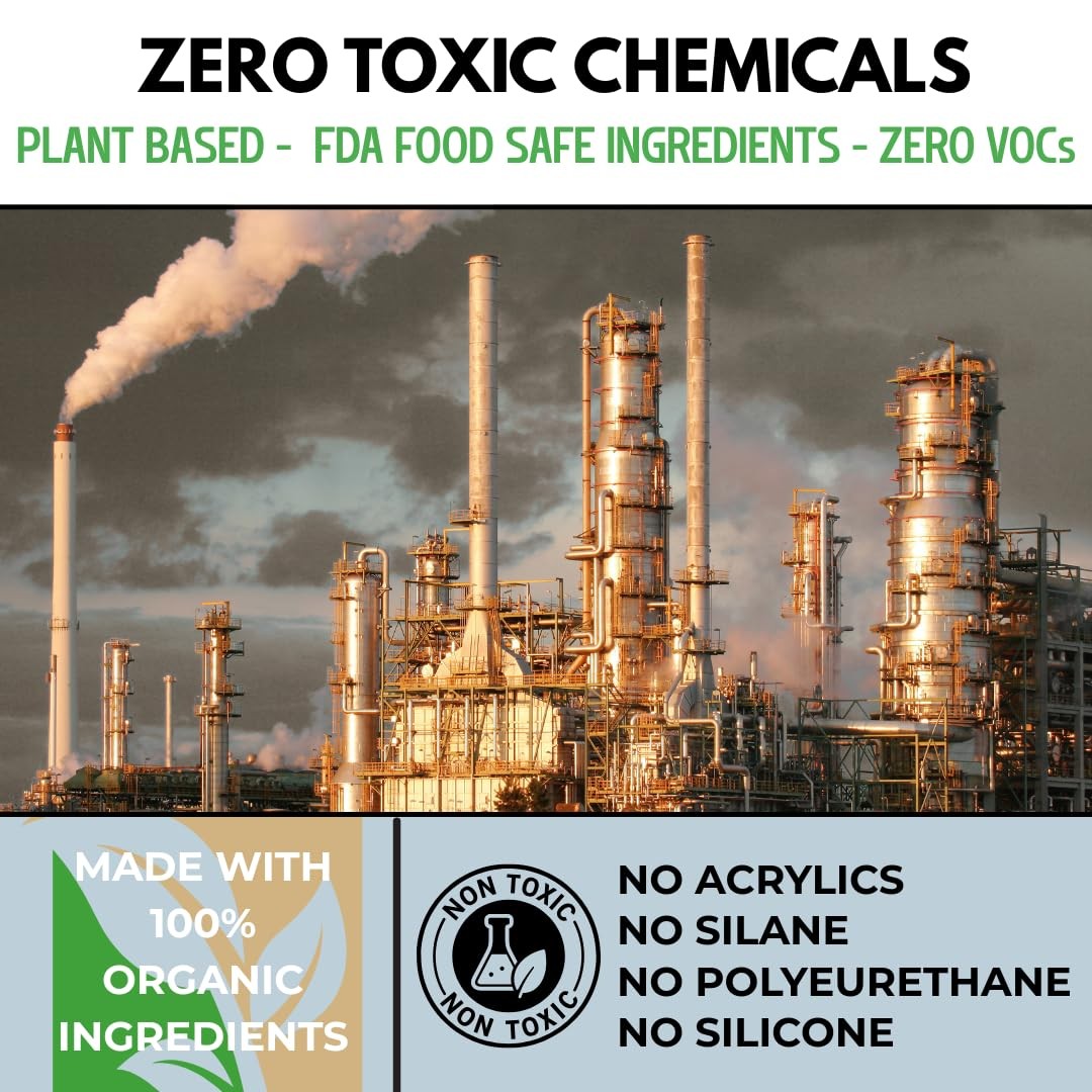 Garden Box Sealer | FDA Food Contact Safe Plant-Based Wood Sealant for Raised…