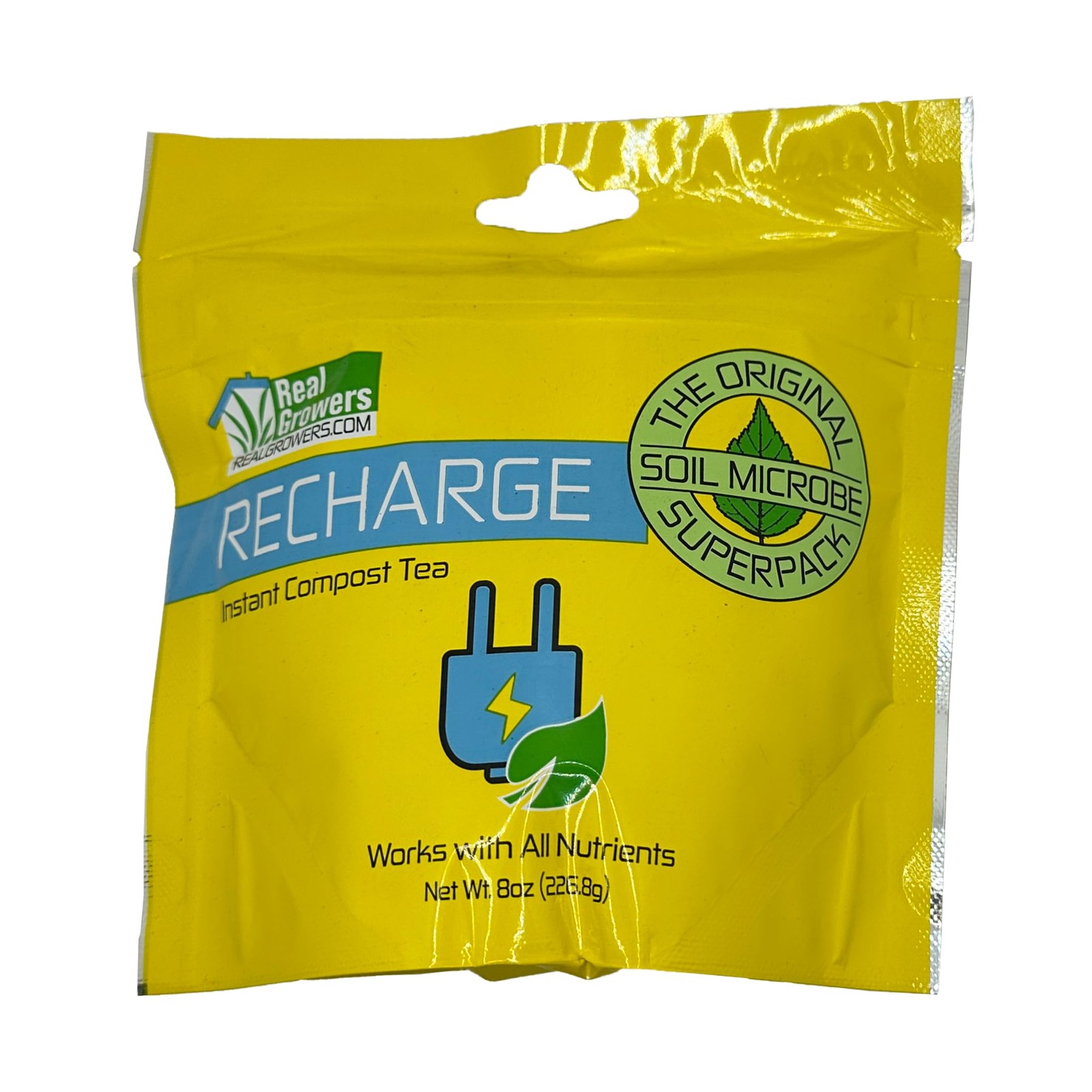 Recharge – 8oz | Mycorrhizae Soil Microbe Inoculant for Living Soil & Coco Co…