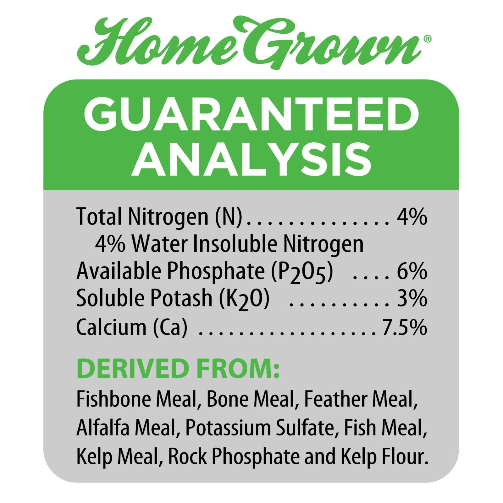 Organic & Natural Home Grown Tomato and Vegetable Food, 4-6-3 Fertilizer, 4 lb.