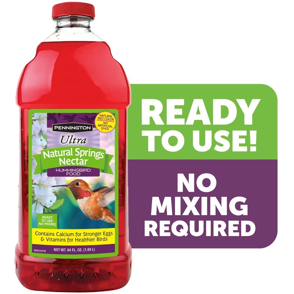 Hummingbird Ready to Use Food Liquid No Artificial Dye 64 Fl Oz