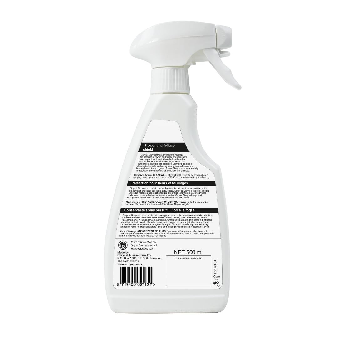Chrysal Professional Glory Flower and Foliage Finish 500ml
