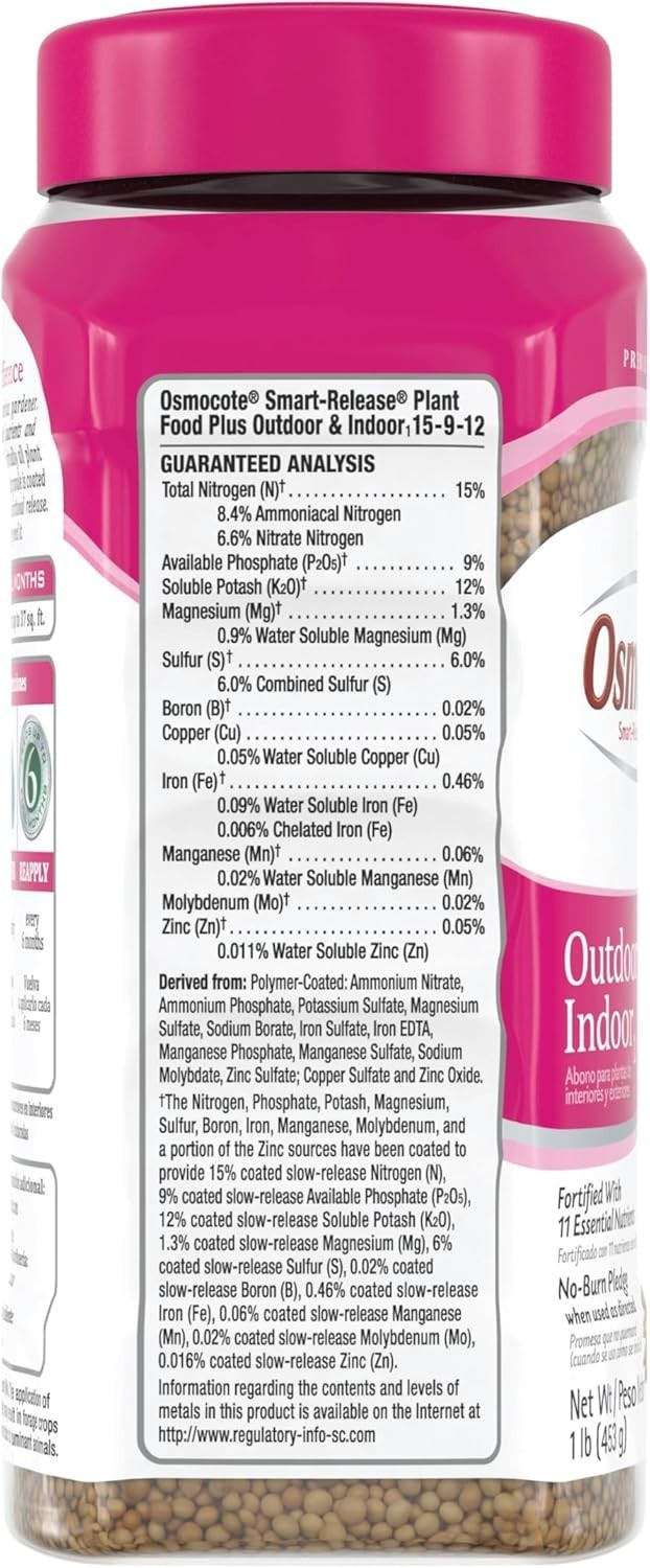 1 lb Smart-Release Fertilizer – Continuous Nutrition for Indoor & Outdoor Plants