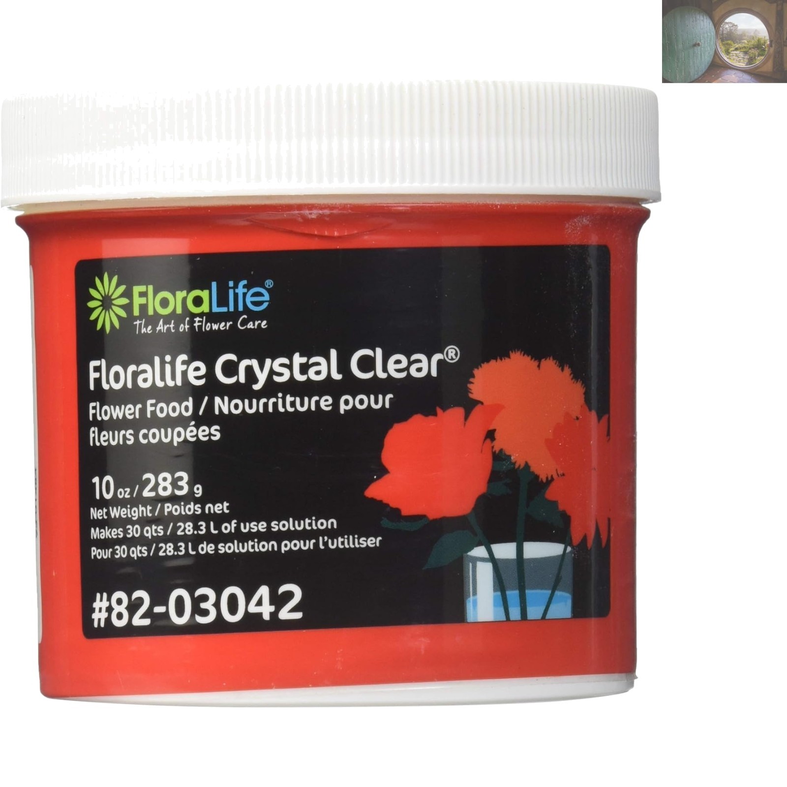 Smithers Crystal Clear Cut Flower Food – 10 Ounces for Professional Floristry