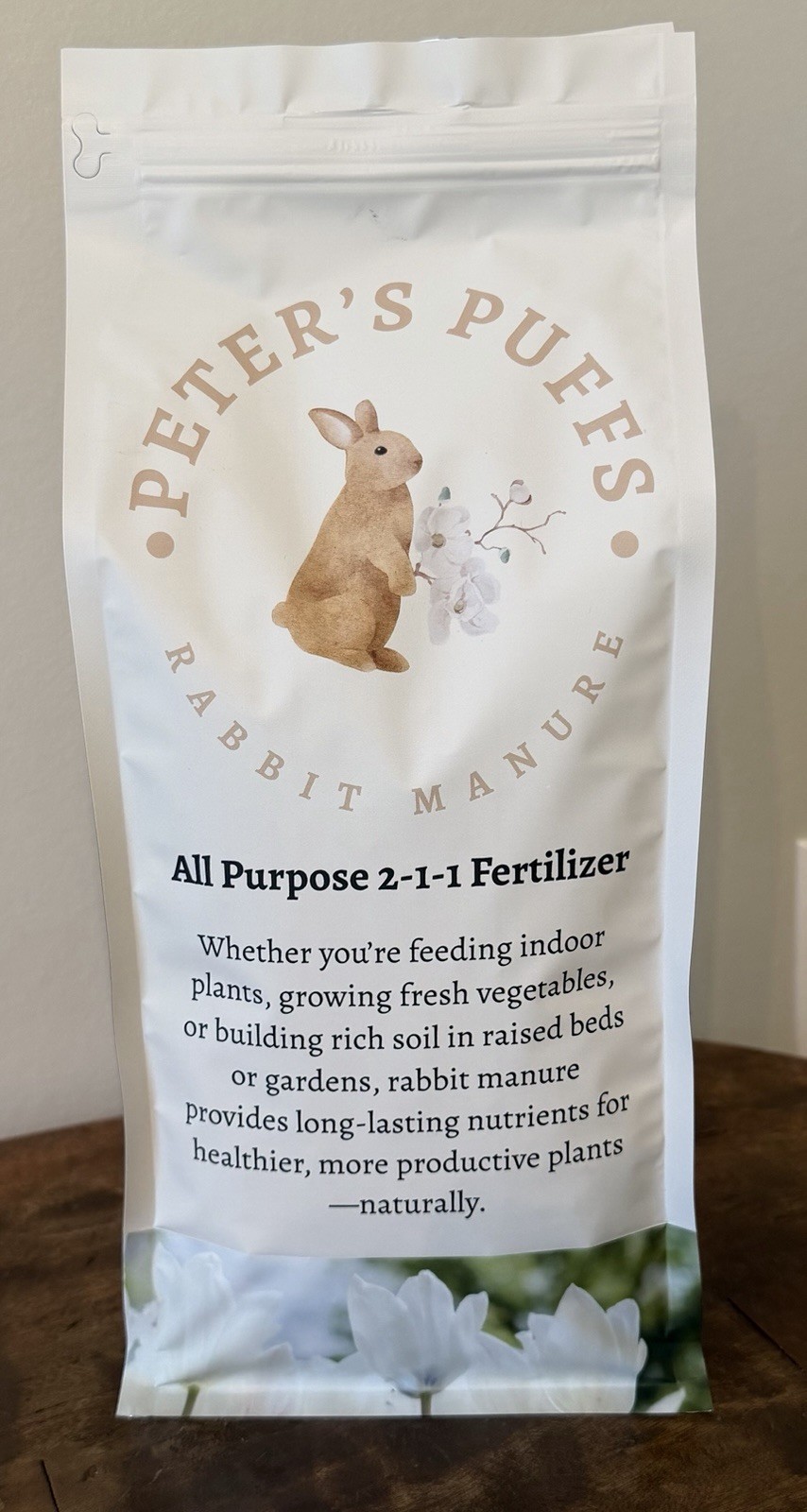Peter’s Puffs Rabbit Manure All Purpose Fertilizer 2Lbs