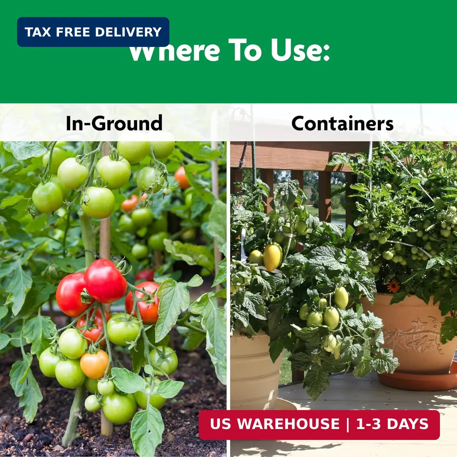 Miracle-Gro Shake ‘N Feed Tomato, Fruit and Vegetable Plant Food – Fertilizer fo