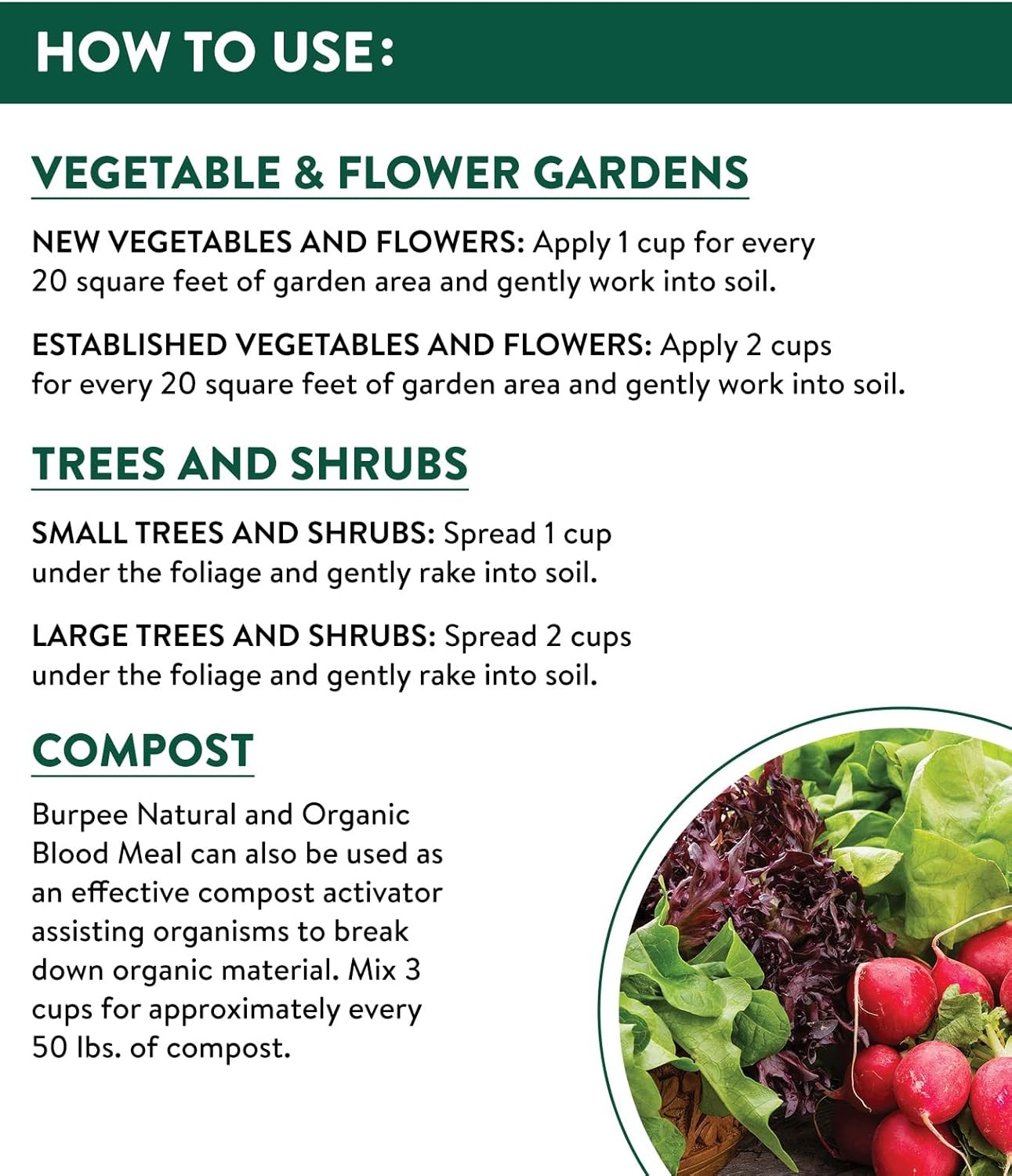 Burpee Organic Blood Meal Fertilizer | Add to Potting Soil | Excellent Natural S