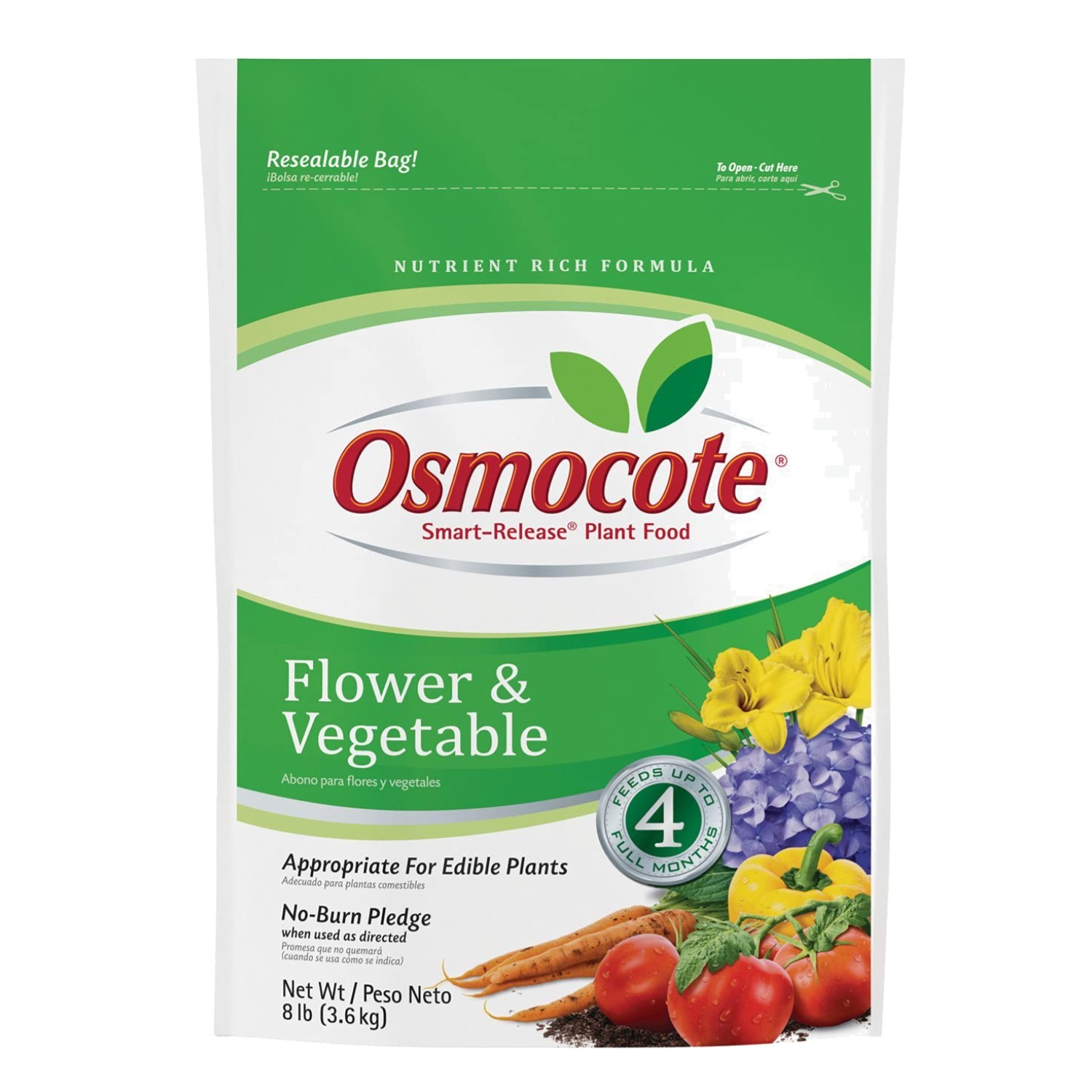 Smart-Release Plant Food Flower & Vegetable – Continuous Release Plant Fertil…