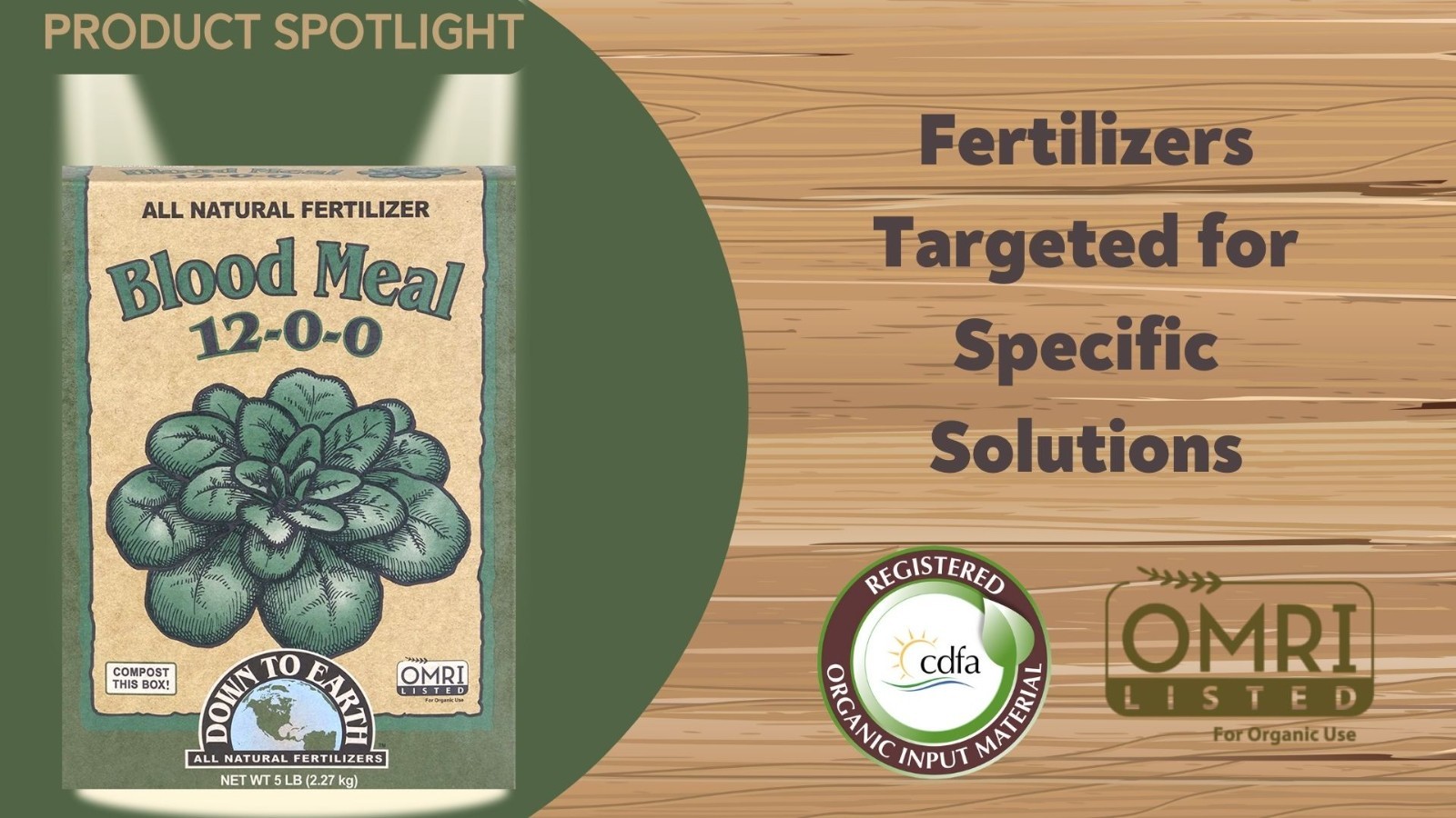 Blood Meal Fertilizer 12-0-0 5 lb Organic Nitrogen Plant Food for Vegetables