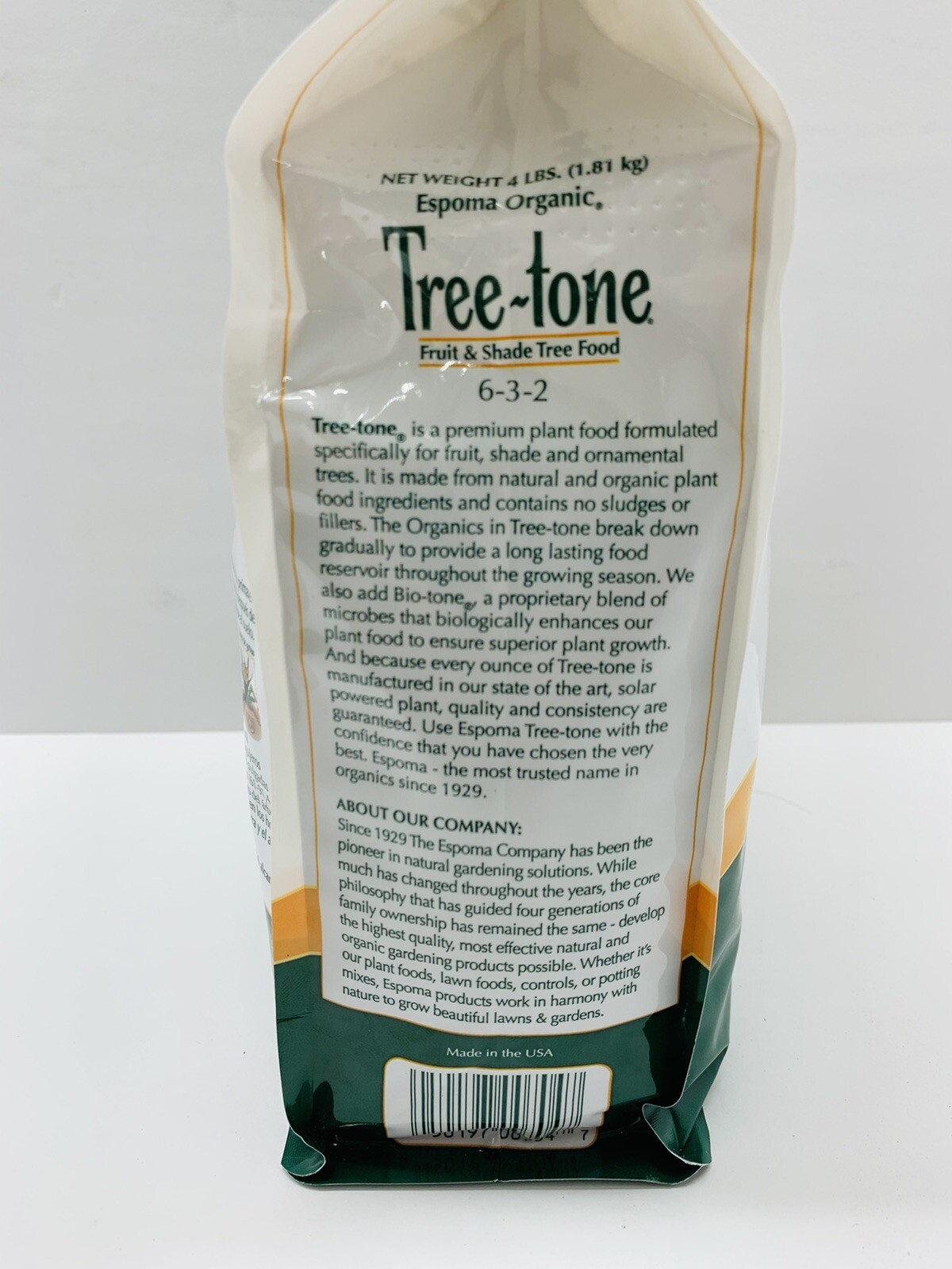 Espoma Organic Tree – Tone Fruit and Shade Tree Food 4 Pounds